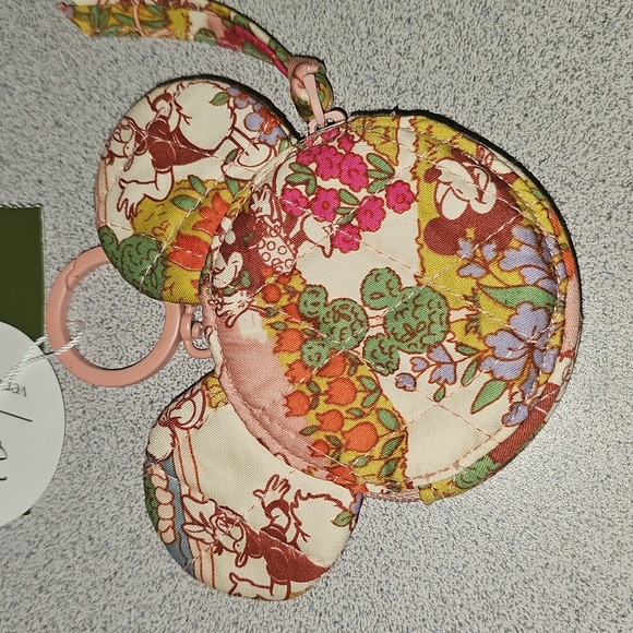Vera Bradley Disney Mickey Mouse Zip Bag Charm - Picture 10 of 10